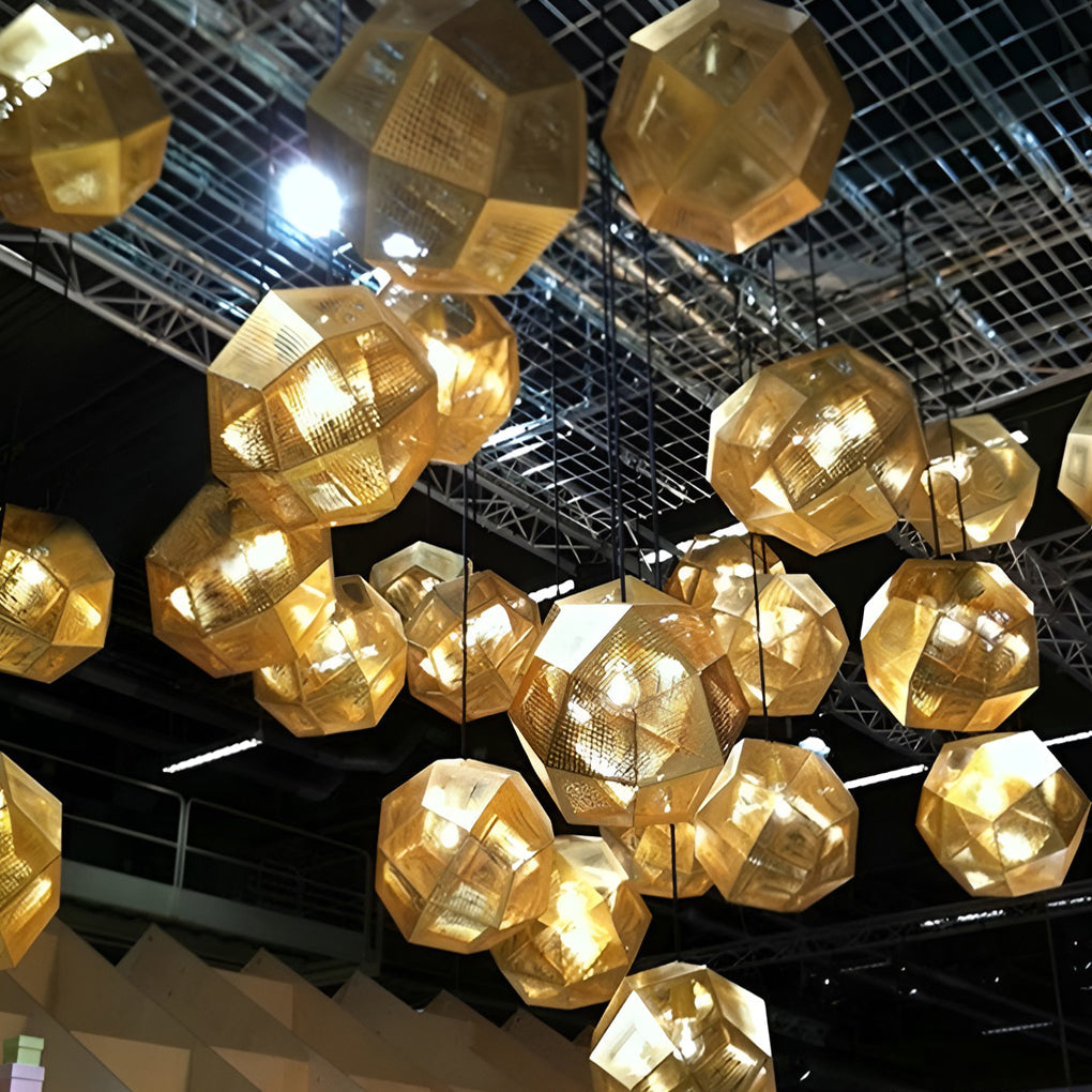 RAVENHURST GEOMETRIC METAL PENDANT CHANDELIER