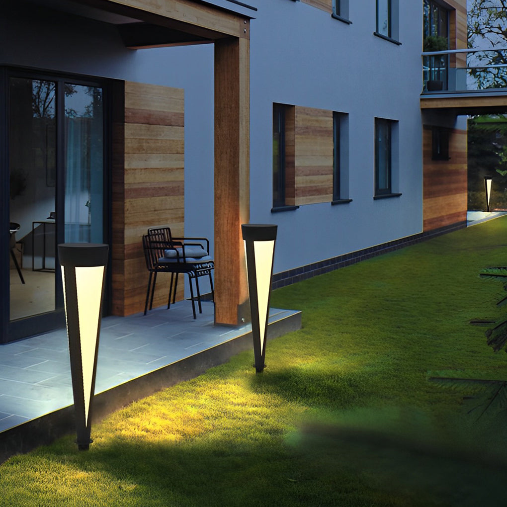 CHARLESTON STONE ROUND SOLAR GARDEN GLOW LANTERN