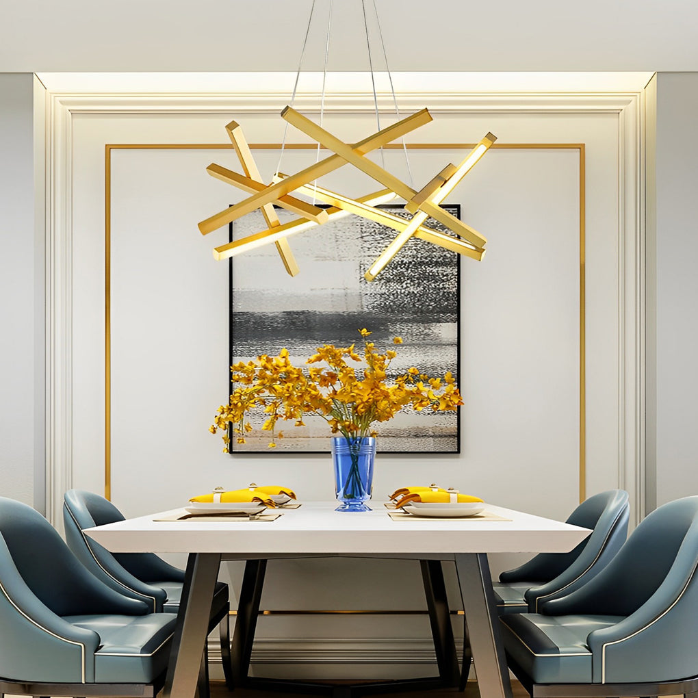 WINTERBOURNE ASTRAL 8-BULB CEILING CHANDELIER