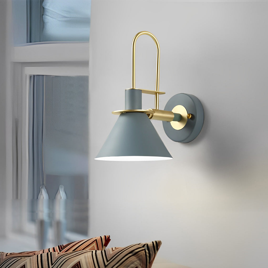 VANDERBILT HORN-INSPIRED IRON WALL SCONCE