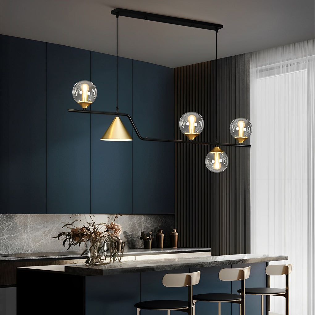 WINDSOR HARMONY GLASS ORB CHANDELIER