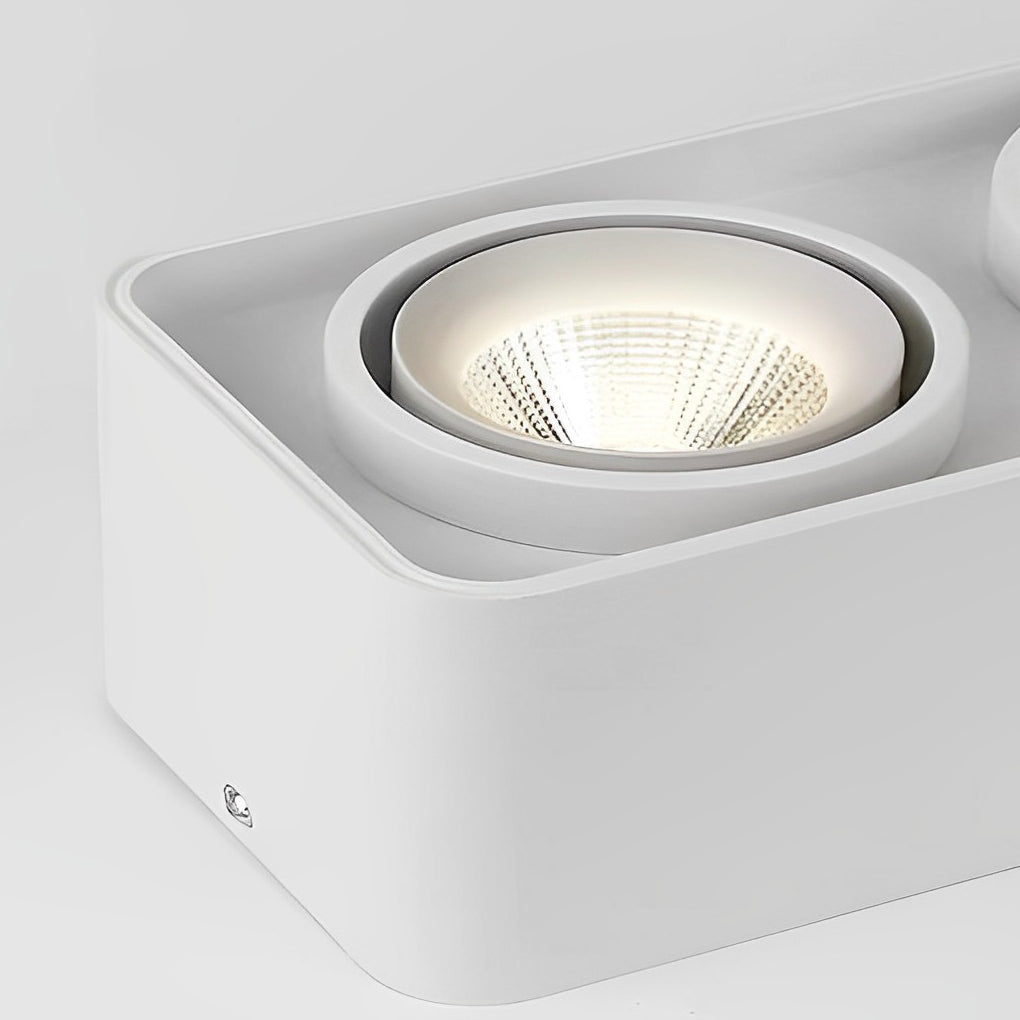 WINDSOR SQUARE DIMMABLE LED GRILLE LIGHT WITH ADJUSTABLE HEAD