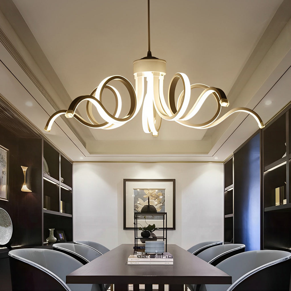 FLORENTINE WHISPERING PETALS DIMMABLE LED CEILING LIGHT