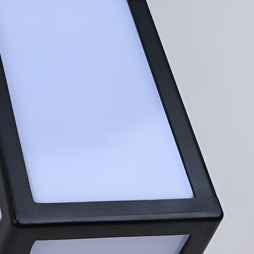 RAVENWOOD RECTANGULAR MOTION-ACTIVATED LED WALL LANTERN