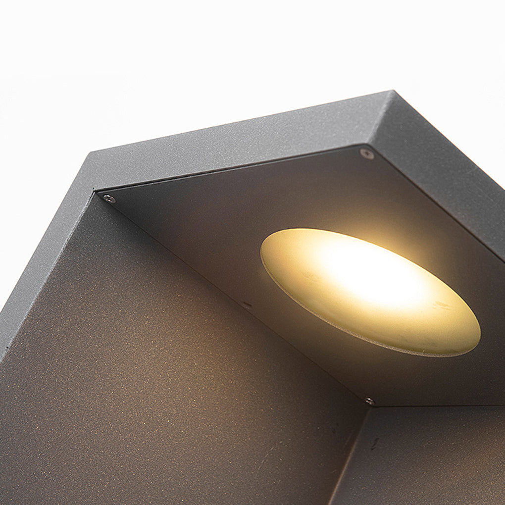 CHATHAM GRAY LED PATHWAY LANTERN, 4.5W, IP54 RAIN-RESISTANT DESIGN