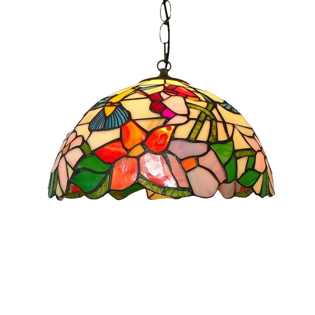BEAUFORT VIBRANT GLASS BAROQUE CHANDELIER