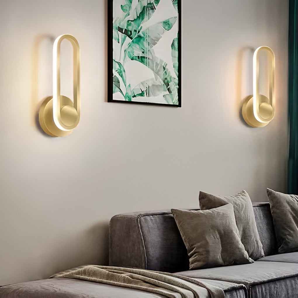 WINTHROP 330° SWIVEL ROUNDED RECTANGLE LED WALL SCONCE