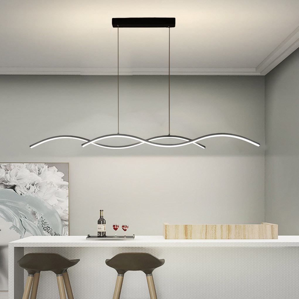 WINTERBOURNE WAVING LED CHANDELIER