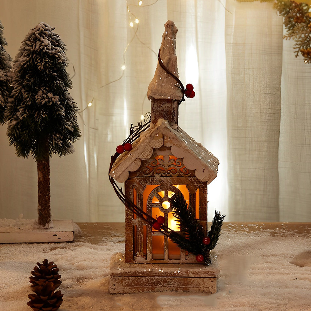 WINTERDALE ILLUMINATED COTTAGE VILLAGE DECORATIVE ORNAMENTS