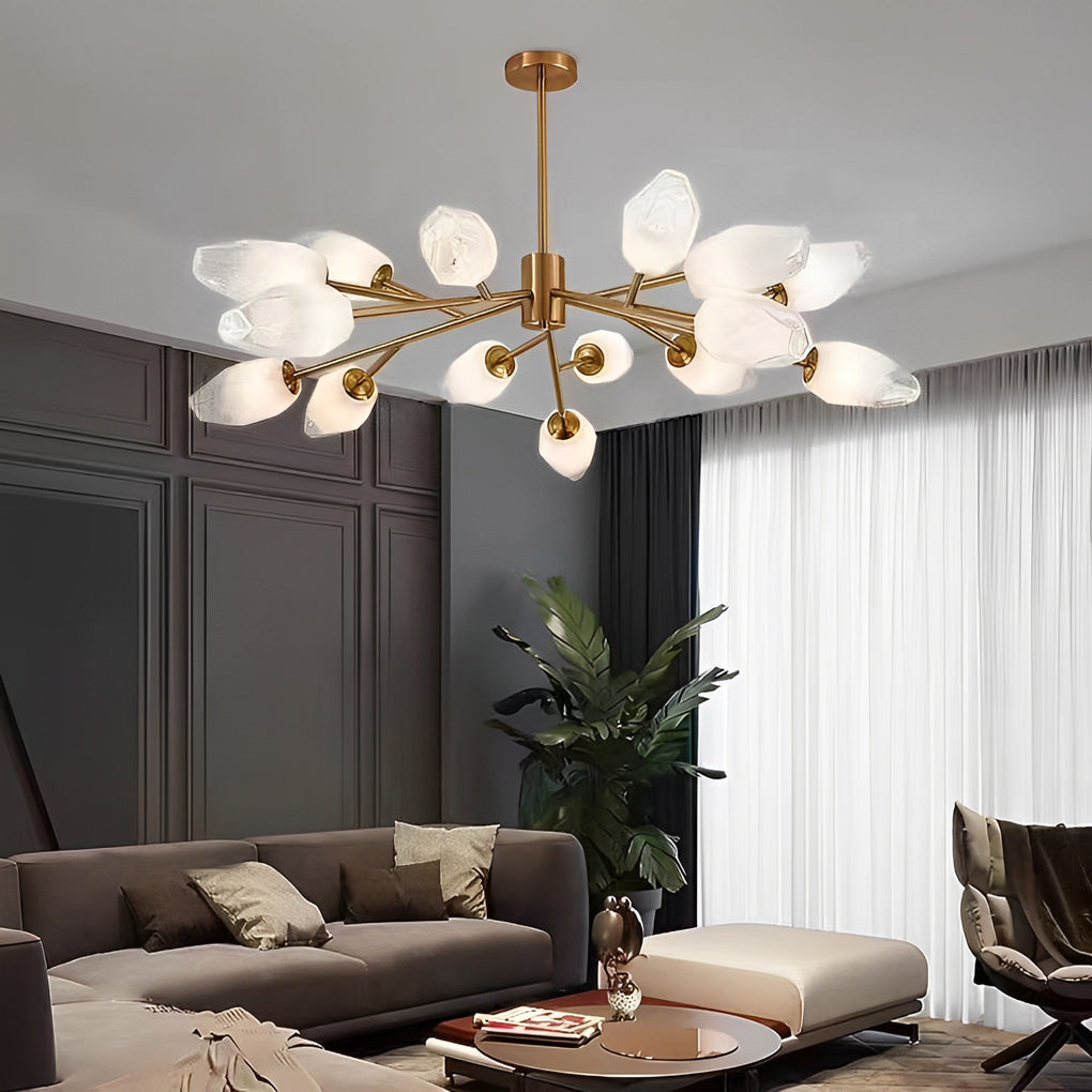 WINTHROP CRYSTAL SPHERE MODERN CHANDELIER