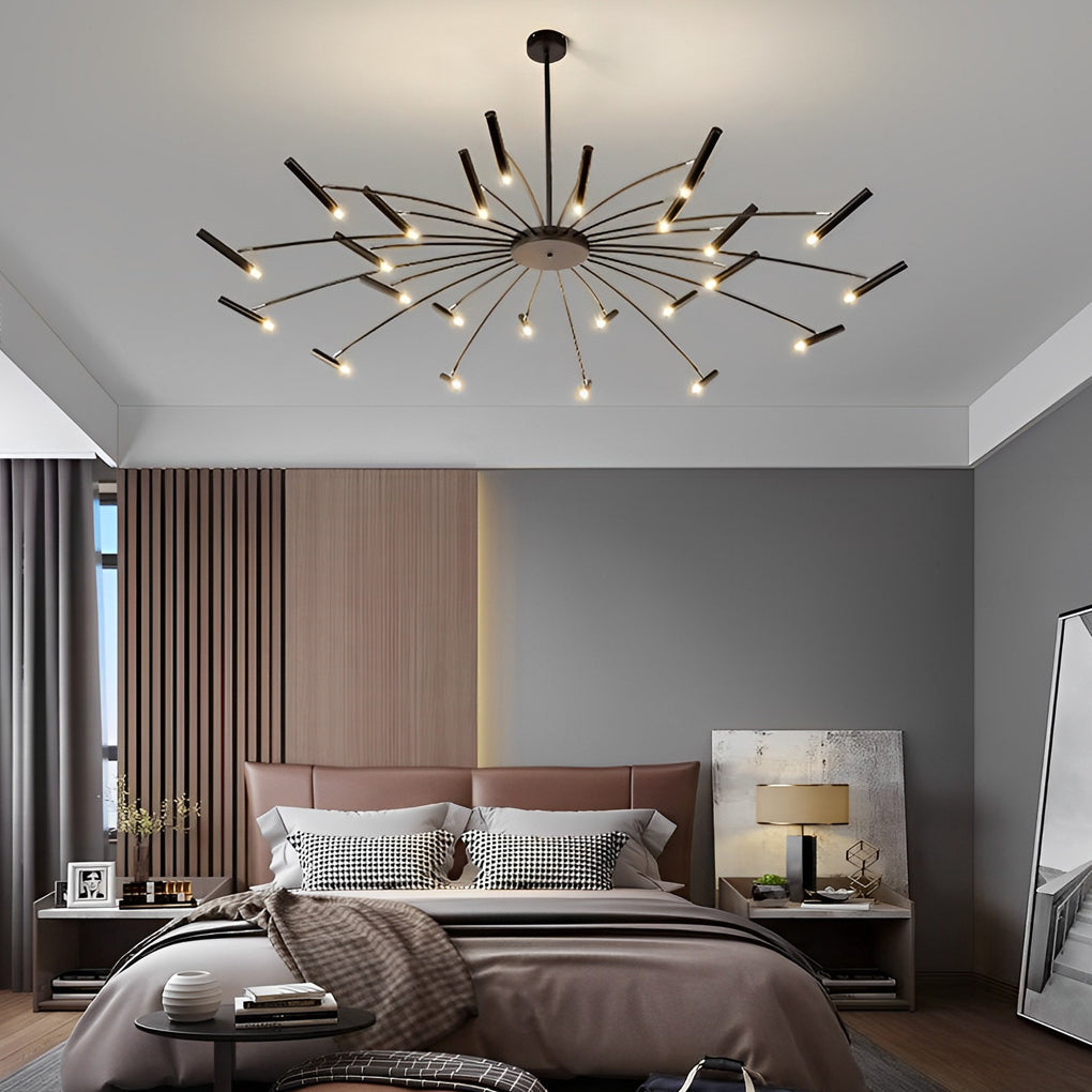 ALDERSON METAL TRIO DIMMER CHANDELIER