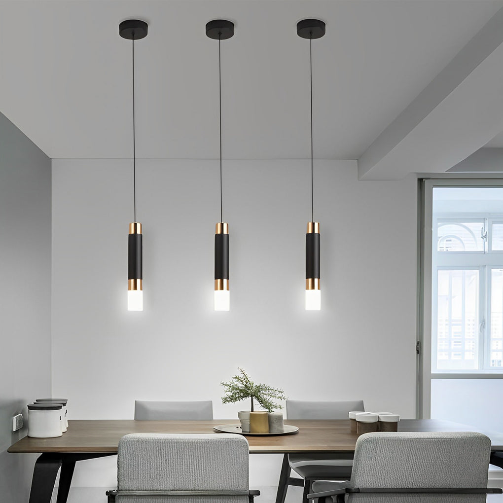 RAVENHALL BLACK NORDIC PENDANT LIGHT FOR KITCHEN ISLAND