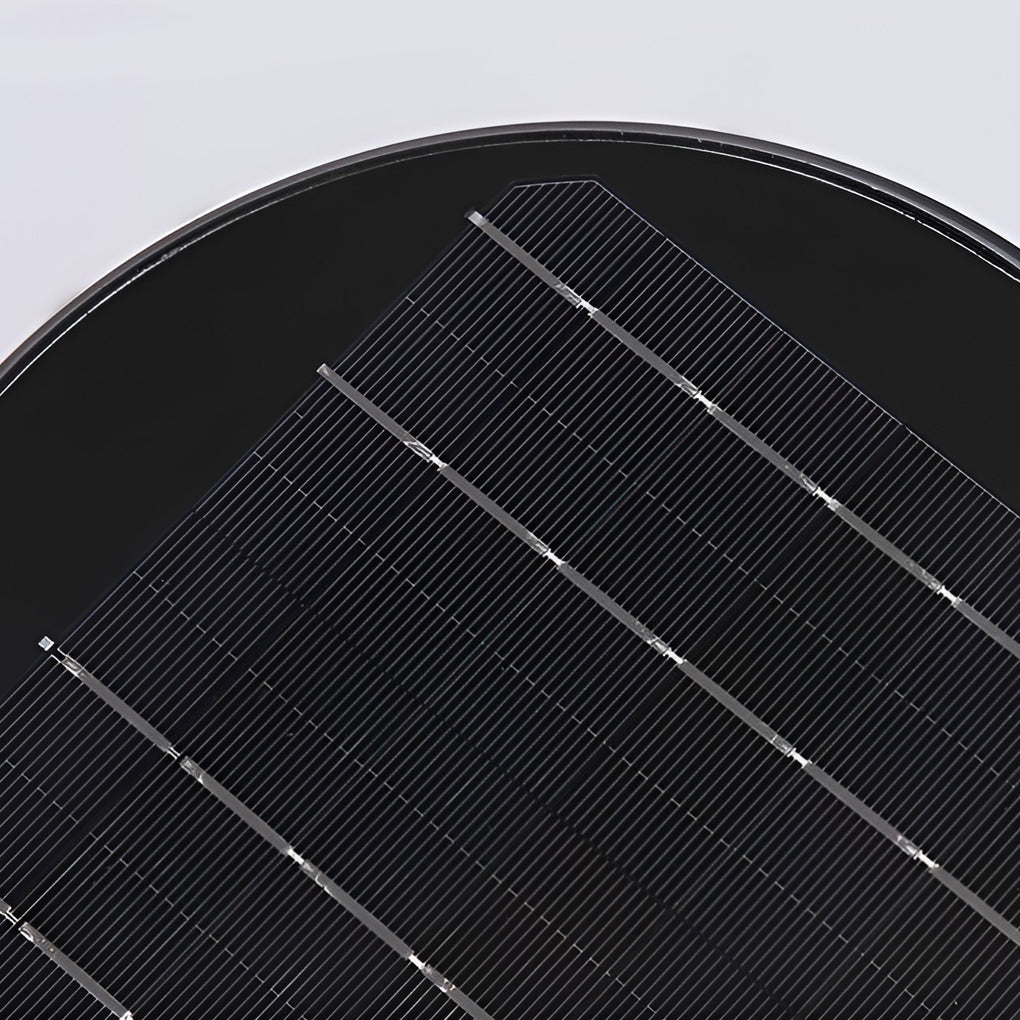 RAVENWOOD SOLAR-POWERED CIRCULAR FENCE LANTERNS WITH SMART LIGHTING