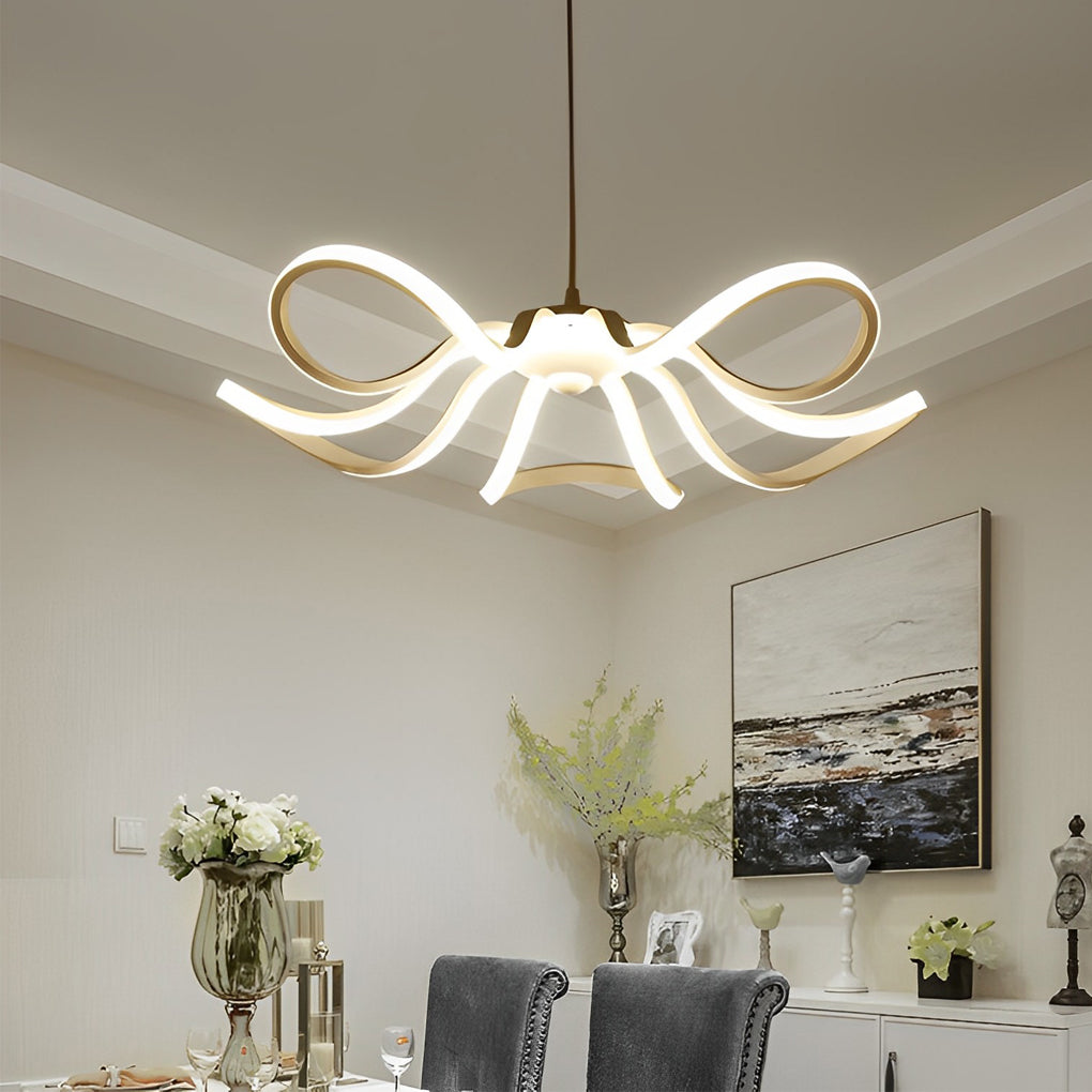 FLORENTINE WHISPERING PETALS DIMMABLE LED CEILING LIGHT
