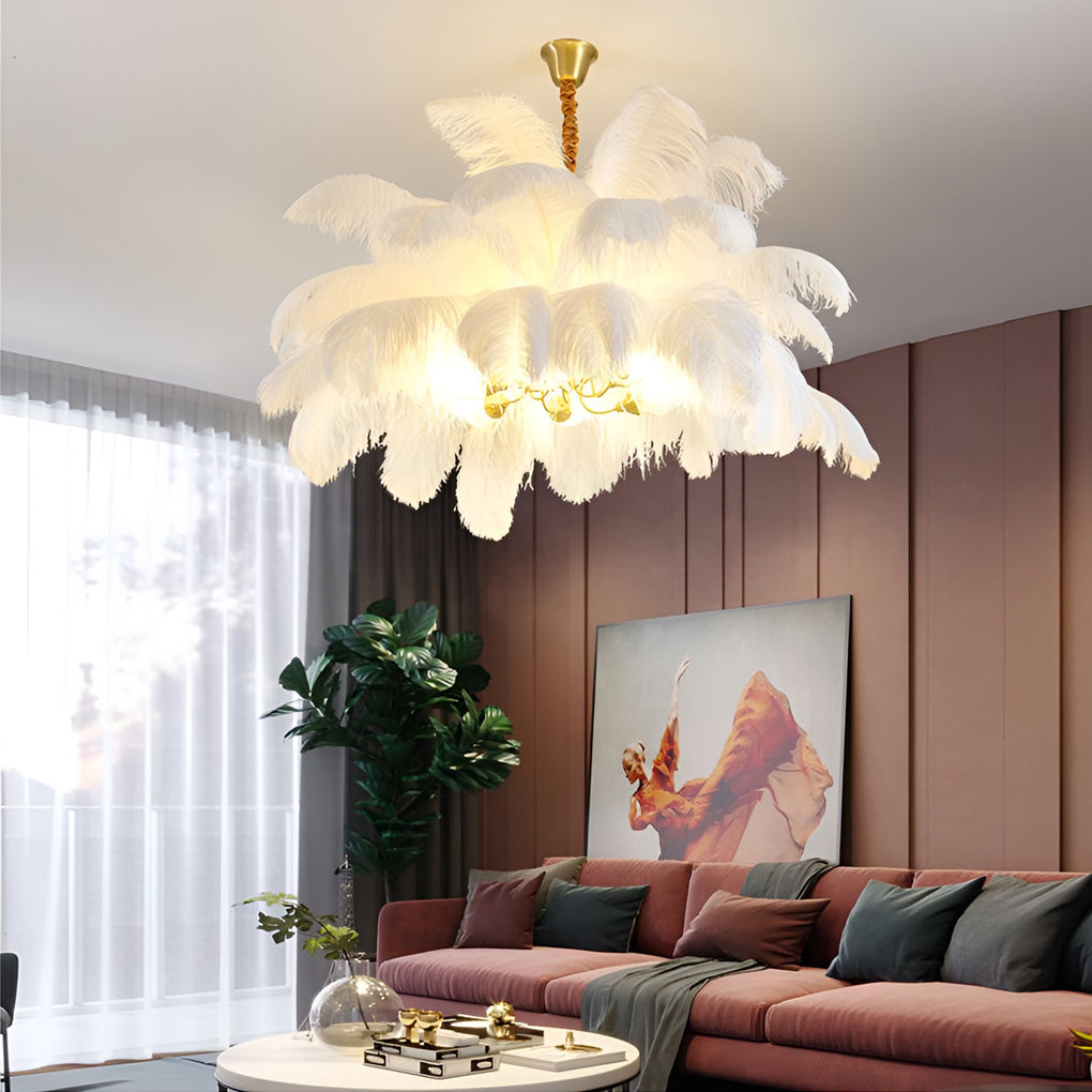 WINDSOR PLUME COPPER FLUSH MOUNT CEILING LIGHT