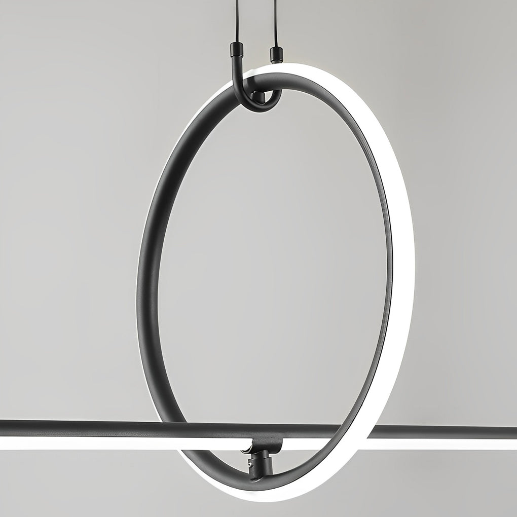 WINTHROP SLIM LINEAR LED CHANDELIER WITH DIMMABLE SETTINGS
