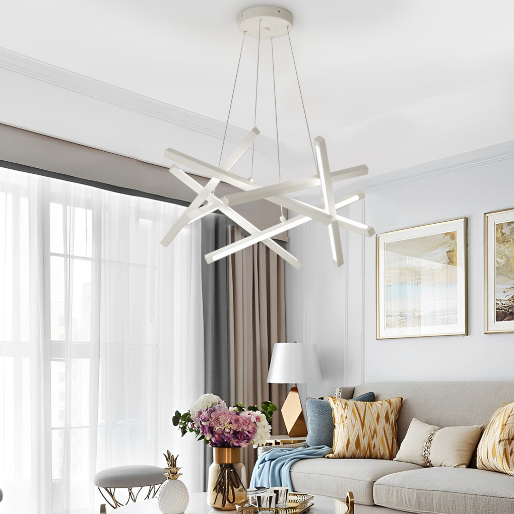 WINTERBOURNE ASTRAL 8-BULB CEILING CHANDELIER