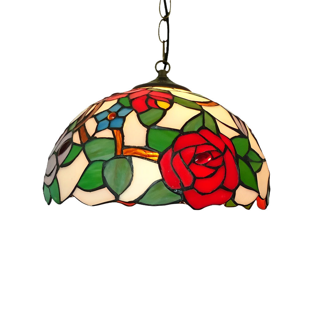 BEAUFORT VIBRANT GLASS BAROQUE CHANDELIER