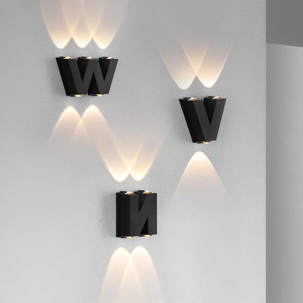 WINTHORPE MODERN ILLUMINATED OUTDOOR WALL LANTERN