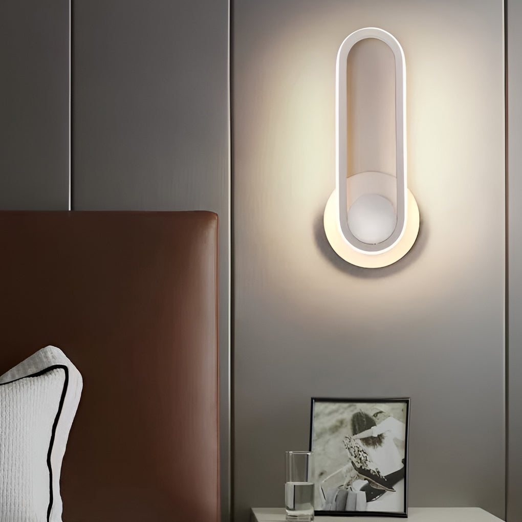 WINTHROP 330° SWIVEL ROUNDED RECTANGLE LED WALL SCONCE