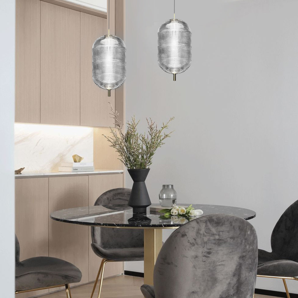 FENWICK IRON AND GLASS NORDIC PENDANT LAMP