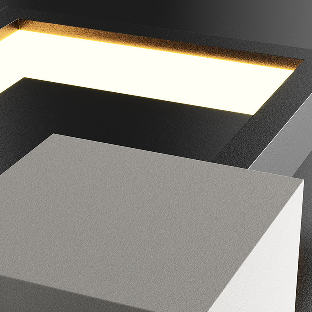 WINDSOR TRIO RECTANGULAR LED WALL SCONCE