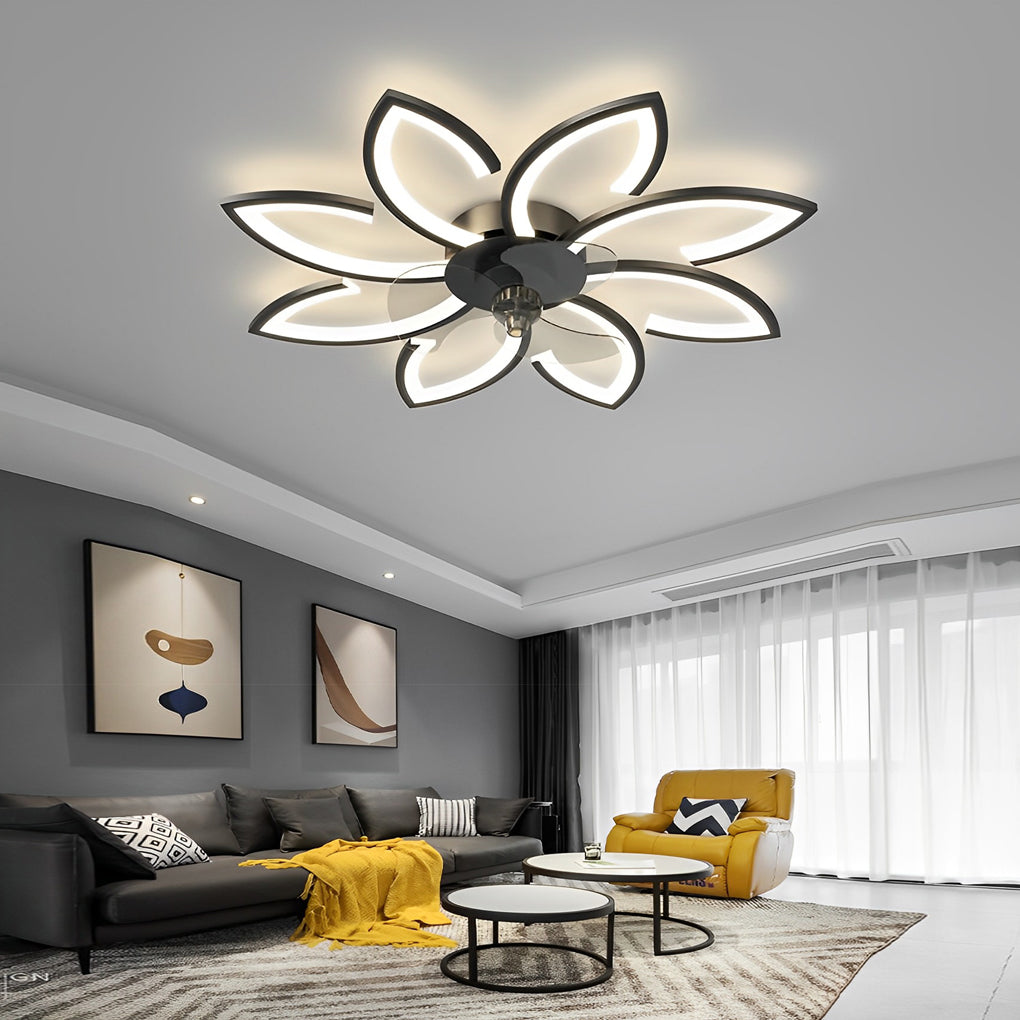 FENWICK WHISPERING BREEZE LED CEILING LIGHT WITH INFINITELY ADJUSTABLE DIMMER