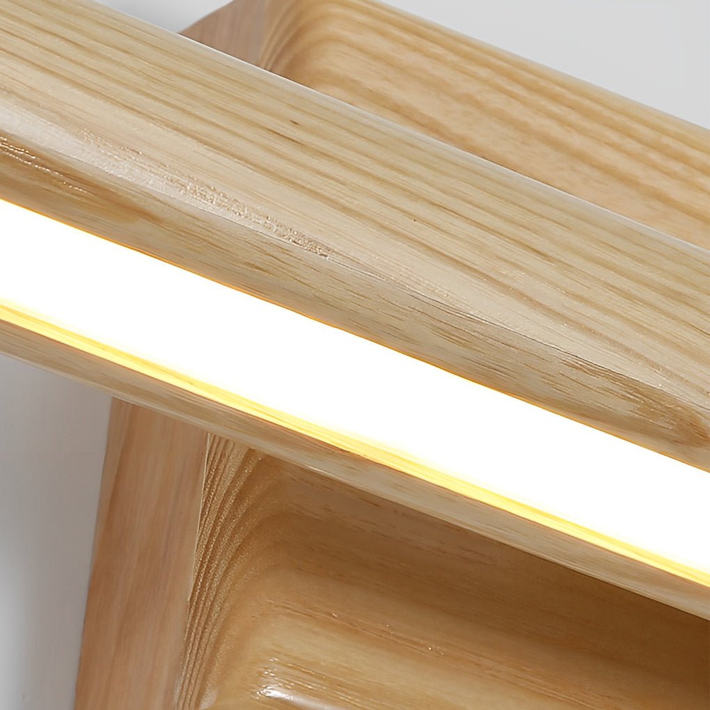 WILLOUGHBY WOODEN RAY LED VANITY LIGHT - 15-Inch"
2. "HASTINGS ROTATING WOODEN LED BATHROOM ILLUMINATOR - 23-Inch"
3. "CHESTERFIELD ADJUSTABLE WOODEN LED VANITY LAMP - 35-Inch