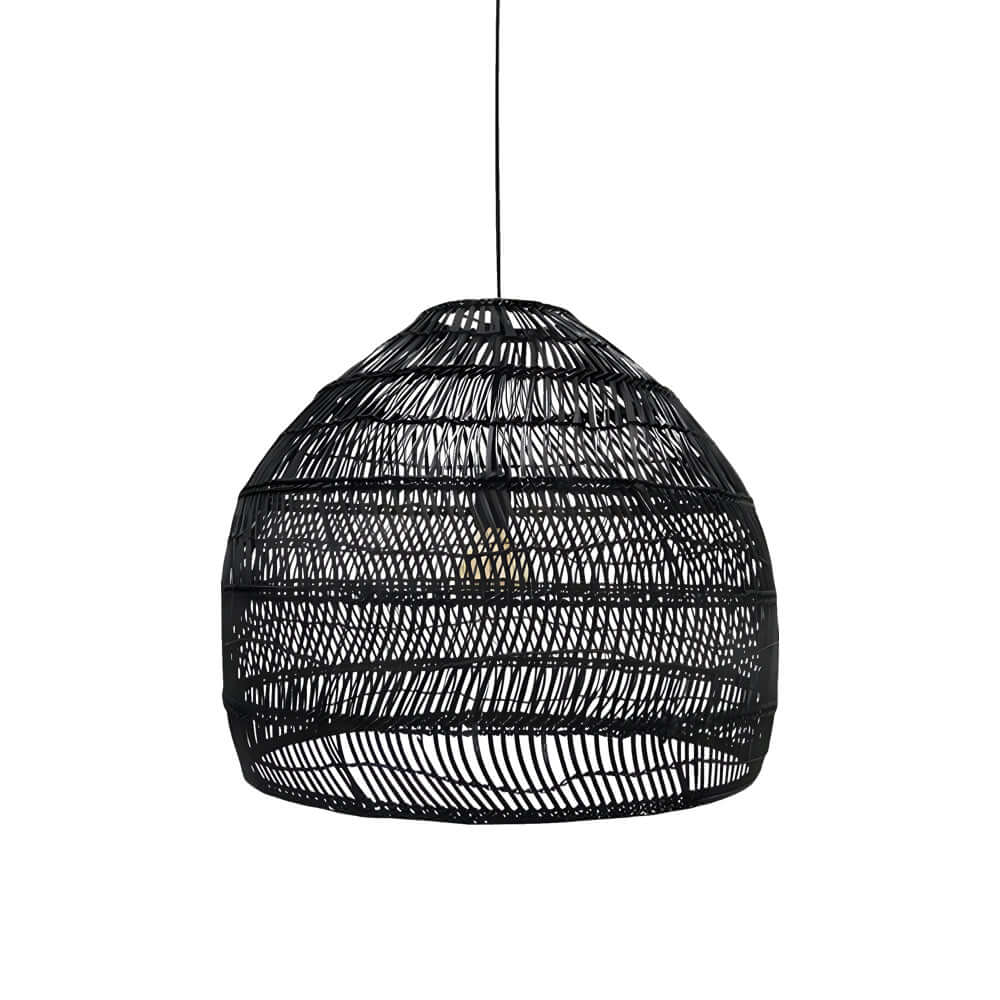RIVERTON NATURAL WOVEN DOME LIGHTING FIXTURE