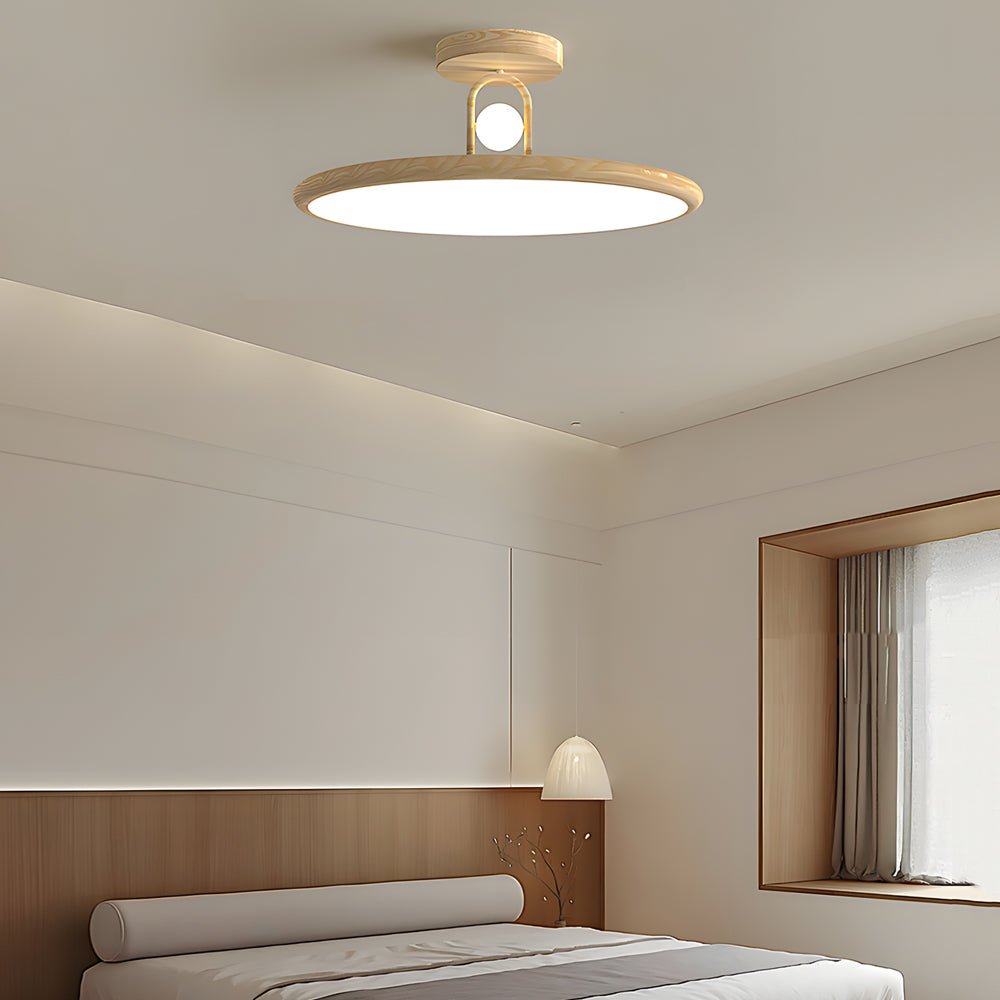 FENWICK WOODLAND CIRCLE SEMI-FLUSH CEILING LANTERN