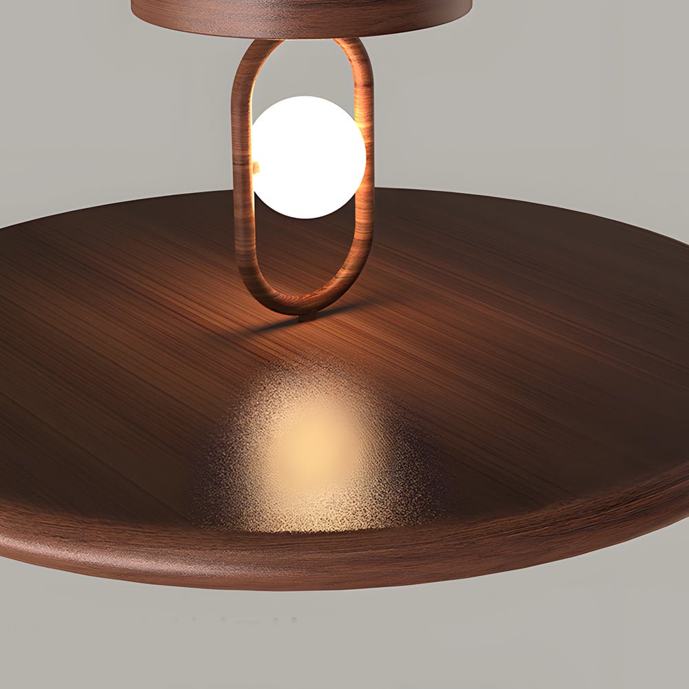 FENWICK WOODLAND CIRCLE SEMI-FLUSH CEILING LANTERN