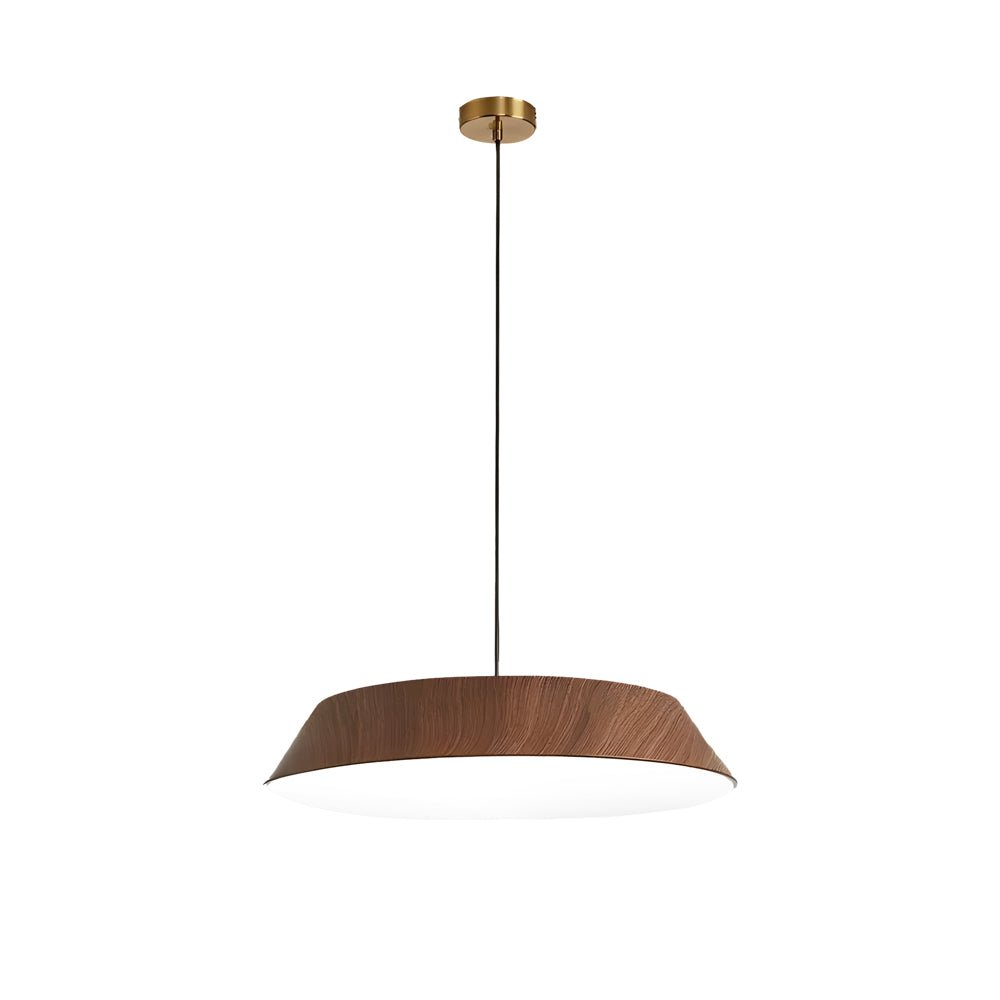 FENWICK WOODEN ORB LED HANGING LIGHT