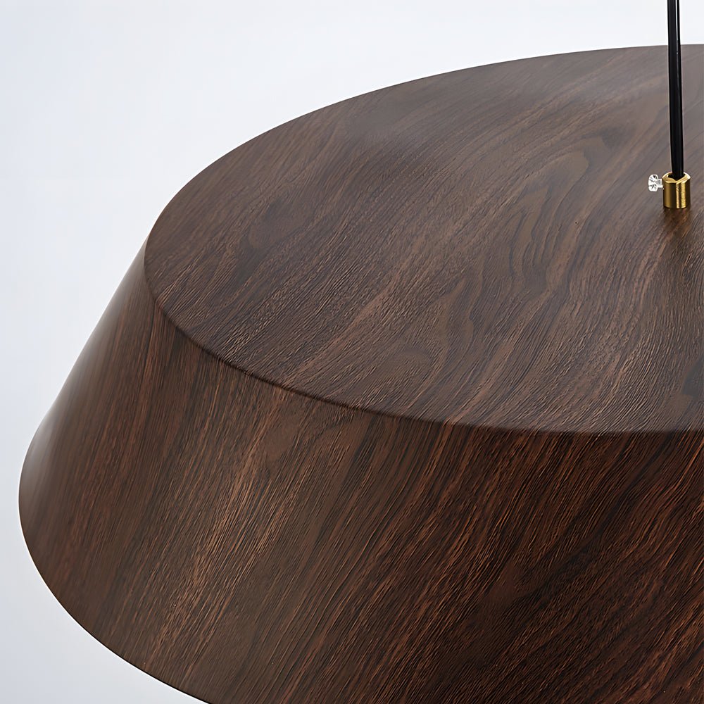 FENWICK WOODEN ORB LED HANGING LIGHT