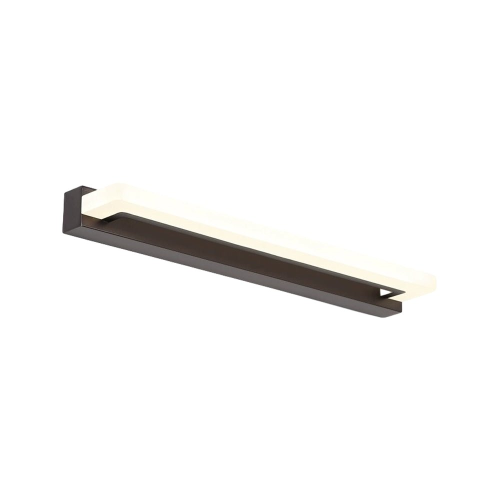 WINTHROP MESH-ENCASED LINEAR BATHROOM LIGHTING FIXTURE