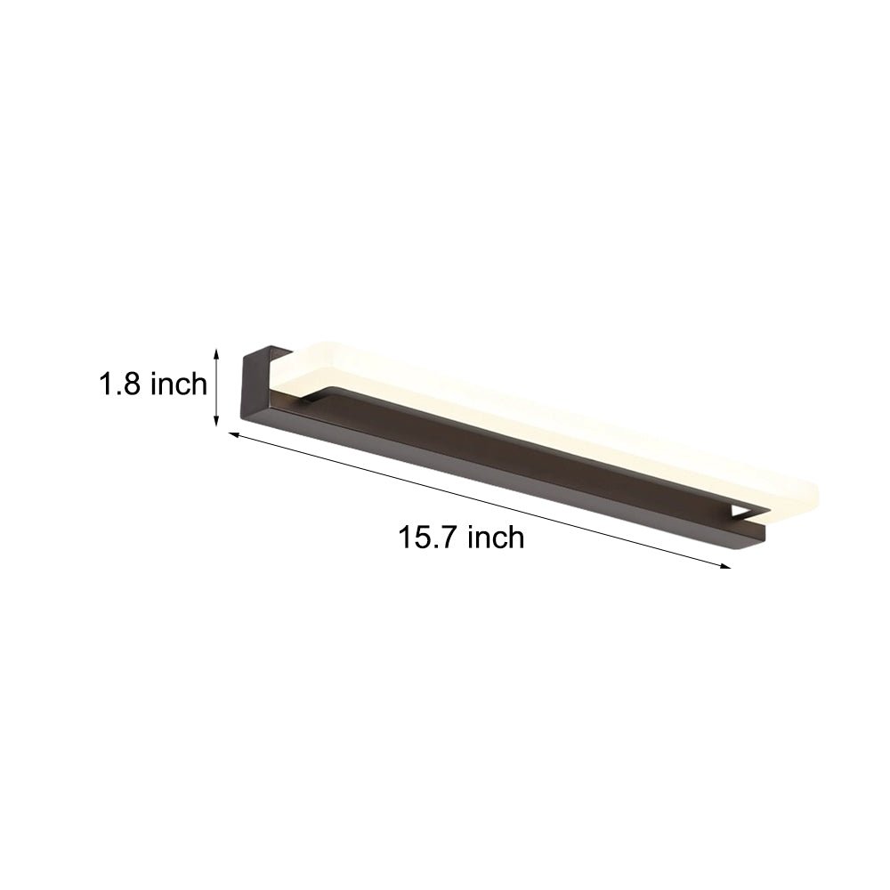 WINTHROP MESH-ENCASED LINEAR BATHROOM LIGHTING FIXTURE