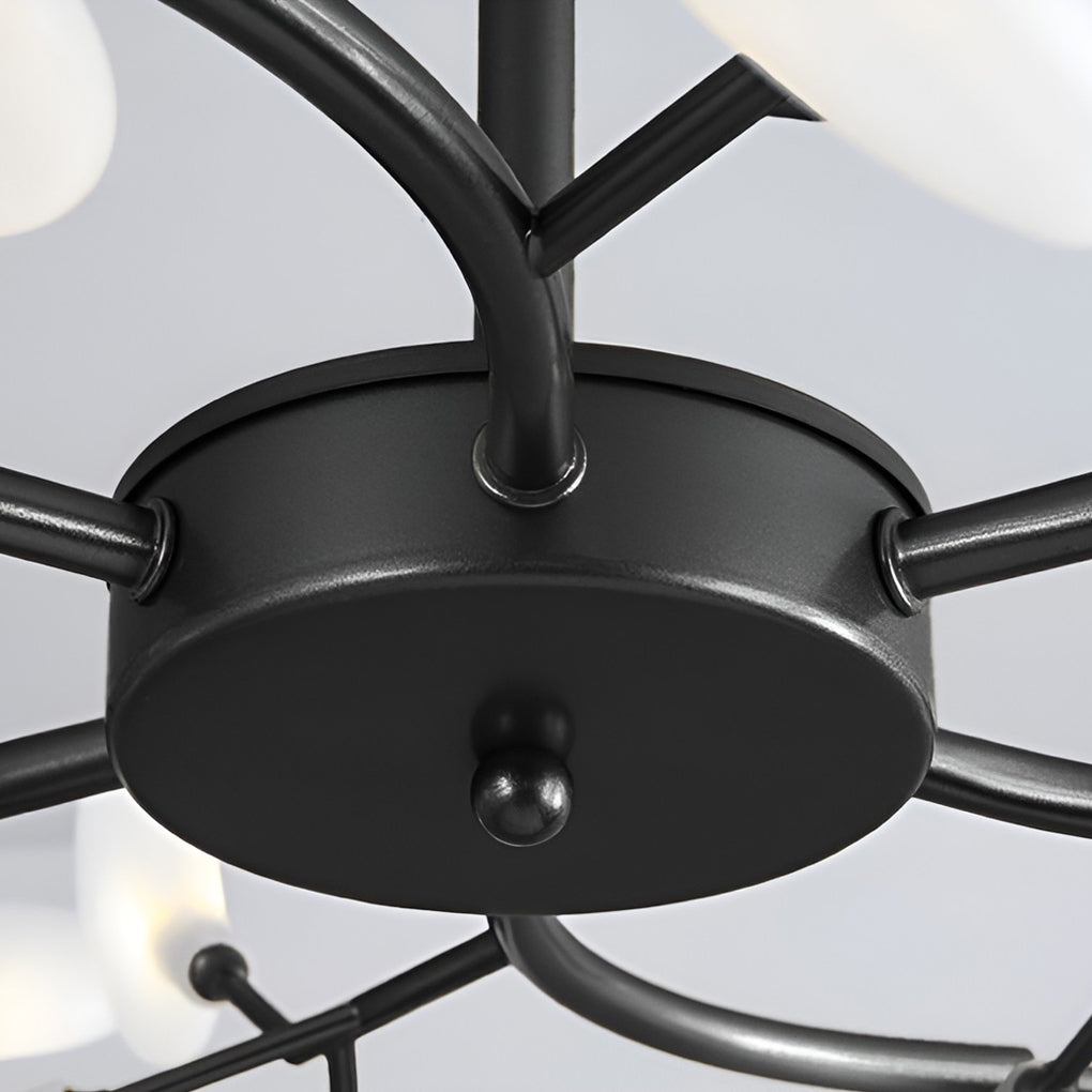 THORNBURY BRANCHED ACRYLIC CEILING CANDELABRA