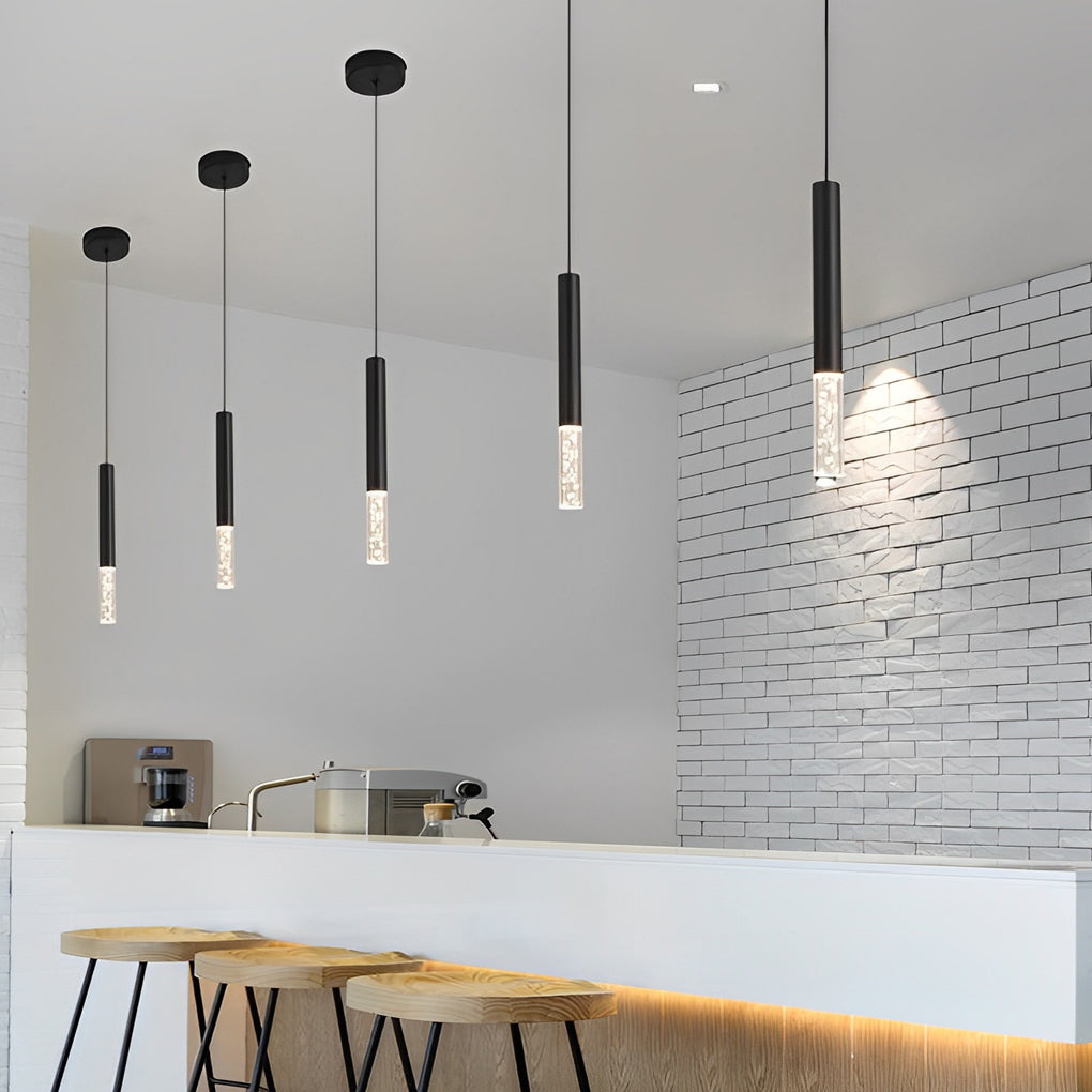RAVENHALL BLACK NORDIC PENDANT LIGHT FOR KITCHEN ISLAND