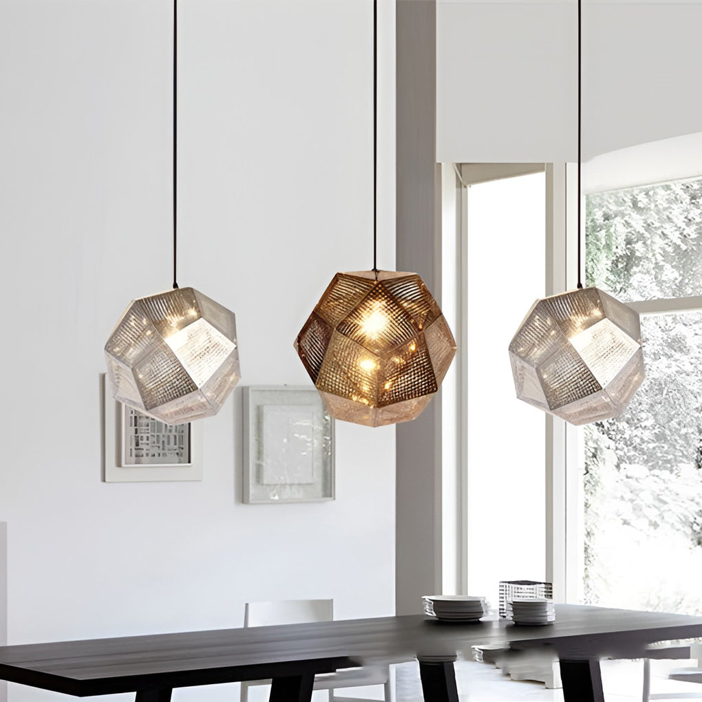 RAVENHURST GEOMETRIC METAL PENDANT CHANDELIER