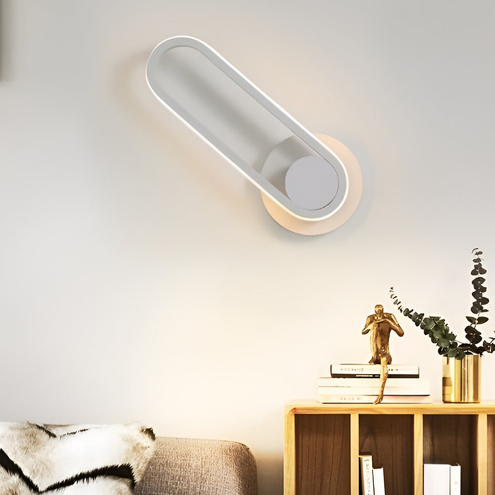 WINTHROP 330° SWIVEL ROUNDED RECTANGLE LED WALL SCONCE
