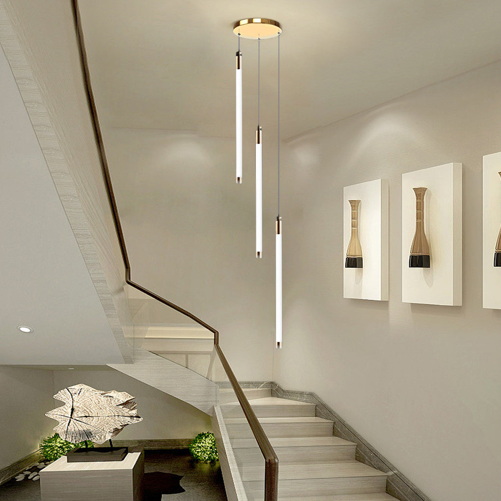 WINCHESTER TWISTED TUBE LED STAIRCASE LUMINAIRE