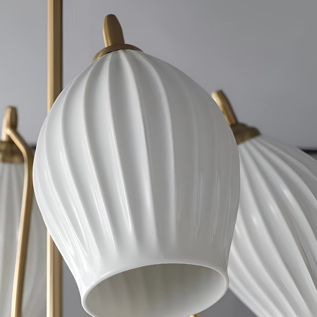 WHITBY BLOSSOM QUAD LIGHT CEILING LAMP