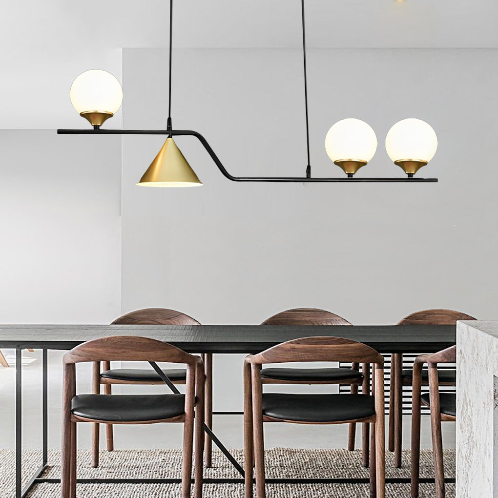 WINDSOR HARMONY GLASS ORB CHANDELIER