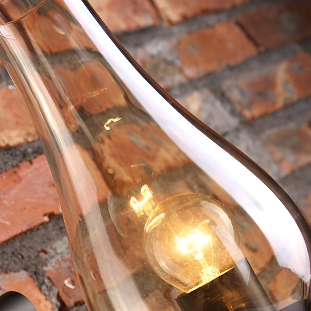WHITBY GLASS BELL WALL SCONCE