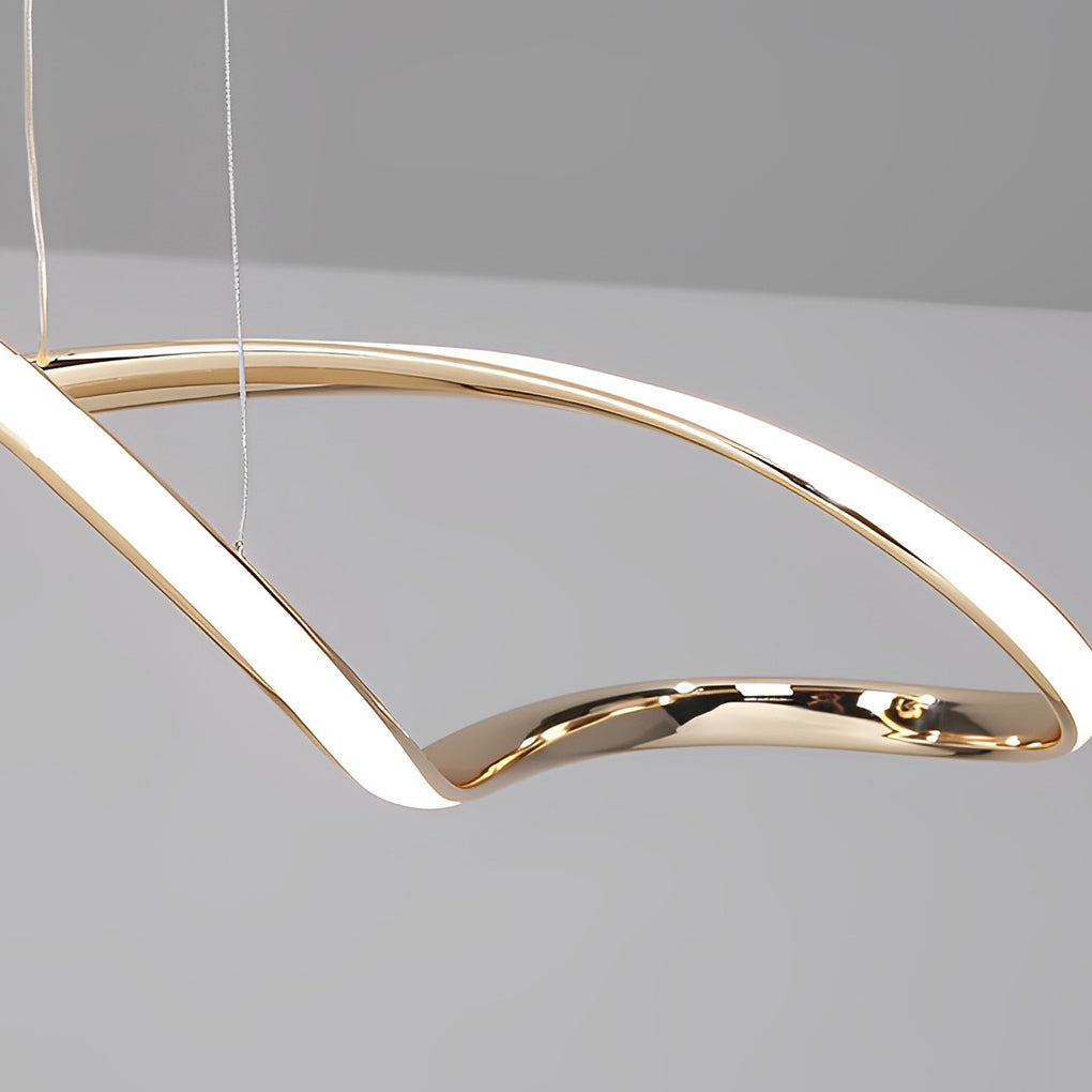 WINTHROP MODERN ARTISAN DUAL-TONE LED CHANDELIER