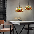 BEAUFORT VIBRANT GLASS BAROQUE CHANDELIER