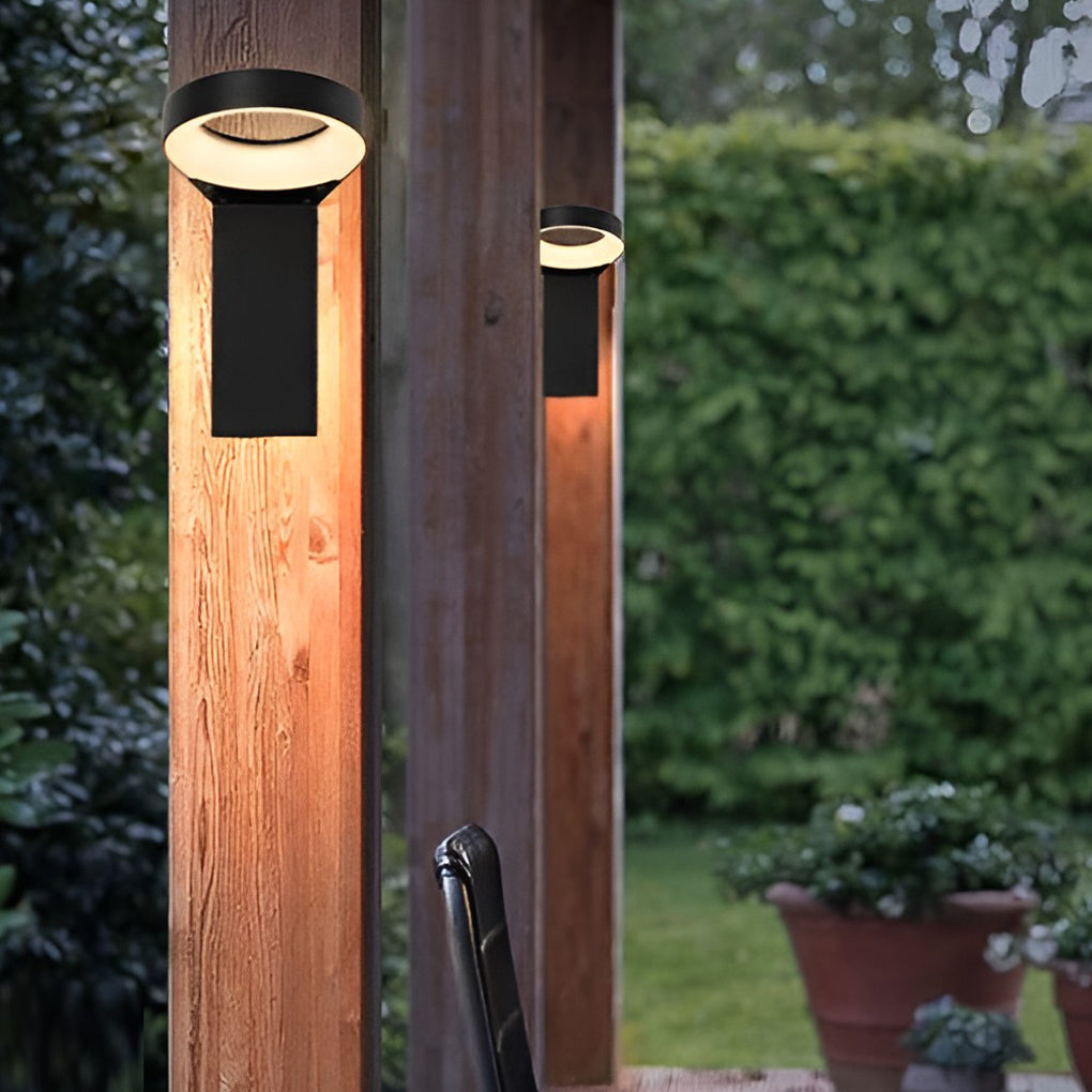 CHARLESTON GLOW RING OUTDOOR ILLUMINATOR – MultifunctionAL WALL & PATHWAY LANTERN