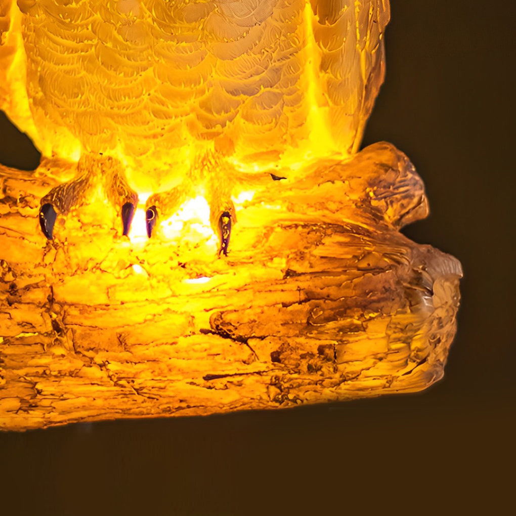WINDSOR AVIAN RESIN LED OUTDOOR LIGHTING SCULPTURE