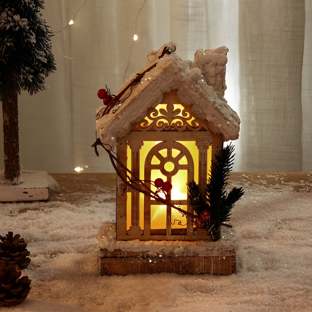 WINTERDALE ILLUMINATED COTTAGE VILLAGE DECORATIVE ORNAMENTS