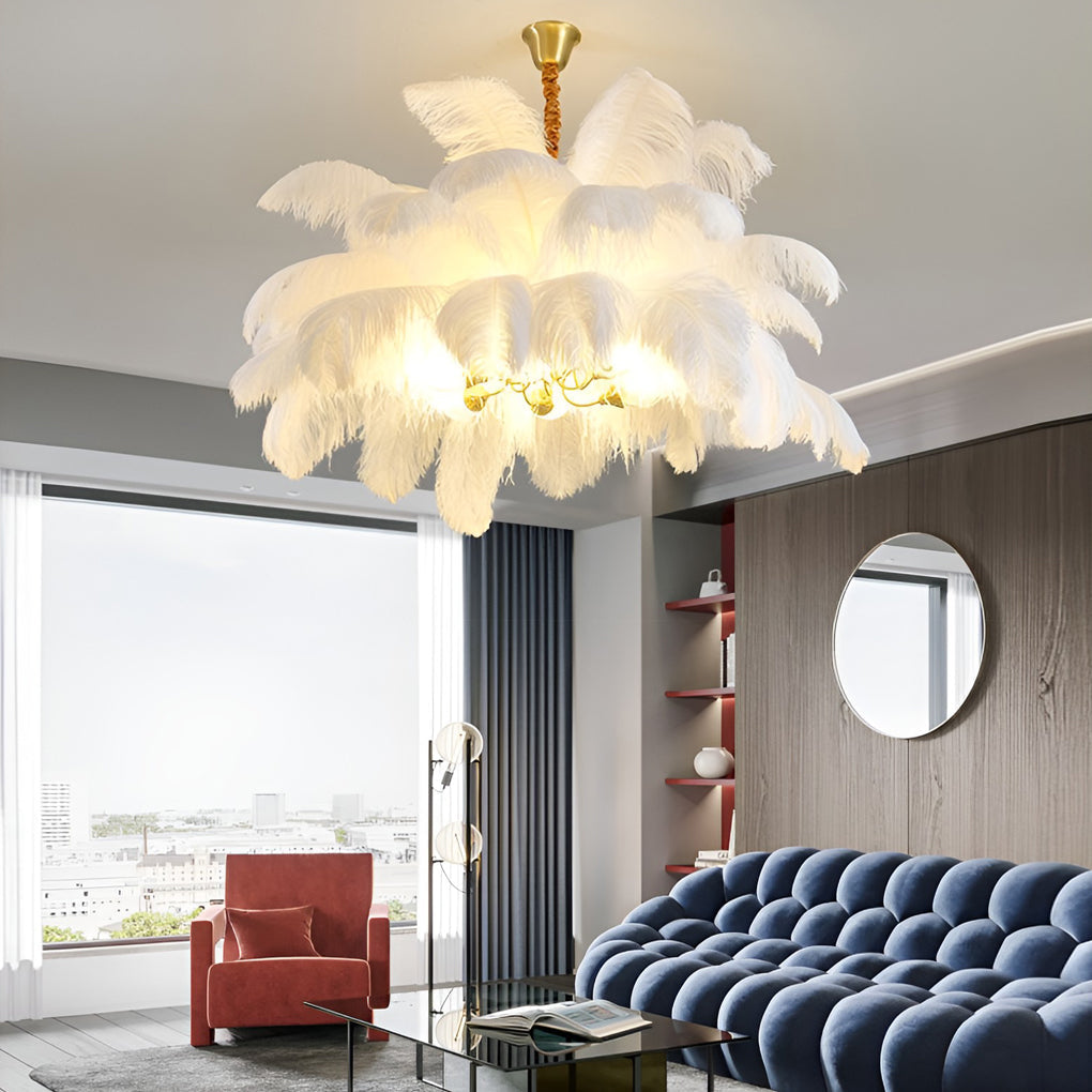 WINDSOR PLUME COPPER FLUSH MOUNT CEILING LIGHT
