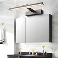 BRIGHTON CRYSTAL GLOW ADJUSTABLE BATHROOM LIGHTING FIXTURE WITH DIMMABLE ACRYLIC SHADE